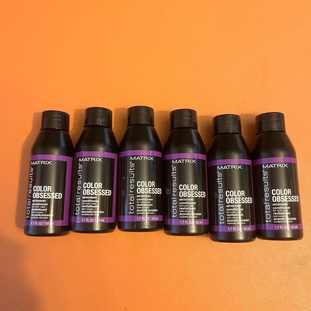 6 Bottles Matrix Color Obsessed Antioxidant Conditioner Enhances Hair Color